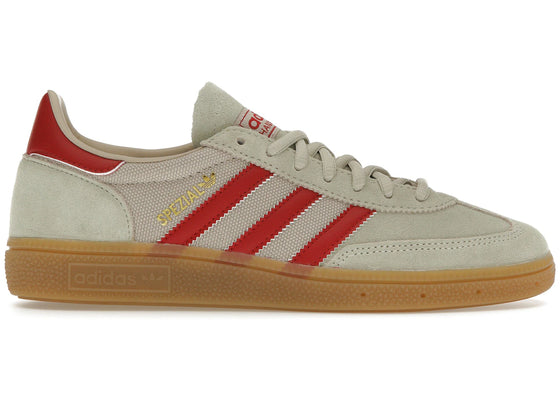 adidas Handball Spezial Putty Grey Team Victory Red Wonder Beige sneakers - authentic streetwear shoes
