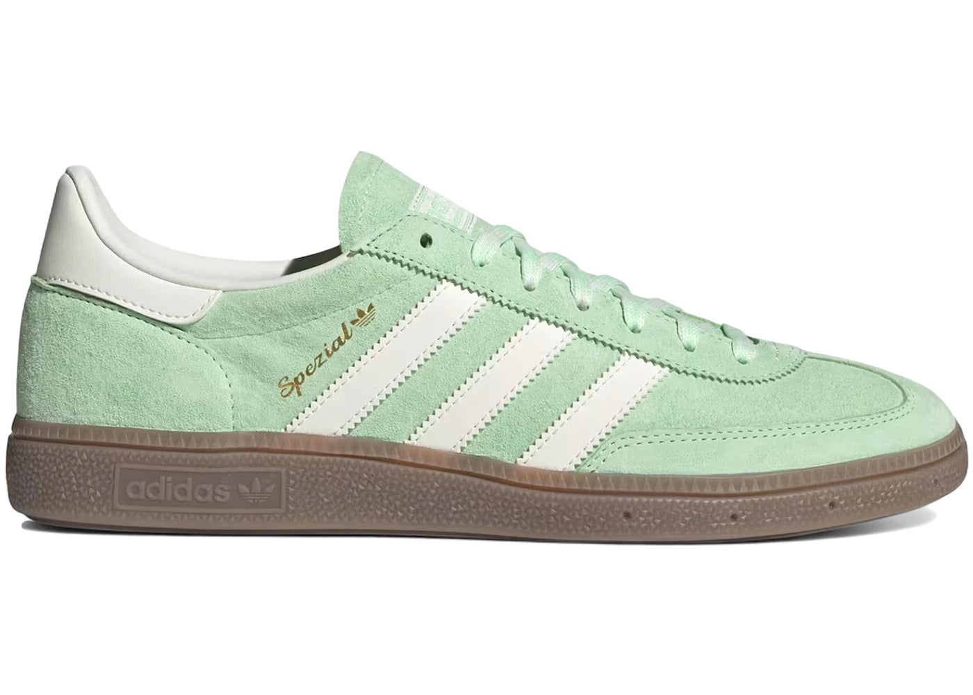 adidas Handball Spezial Semi Green Spark Off White Gum - vue 360
