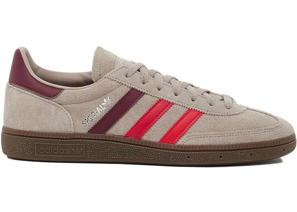 adidas Handball Spezial Silver Pebble Red sneakers - authentic adidas shoes