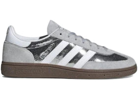 adidas Handball Spezial Silver White Cracked - authentic adidas sneakers