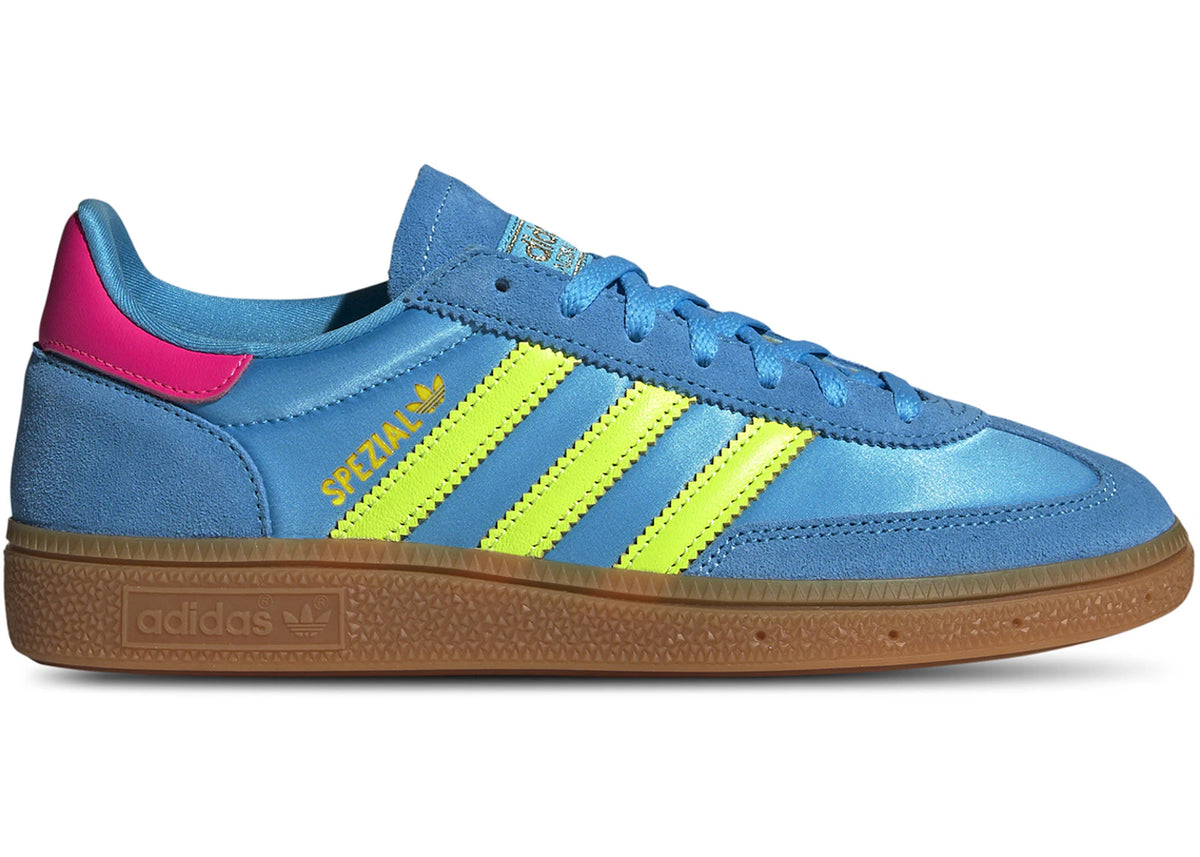 adidas Handball Spezial Sky Rush Solar Yellow Lucid Pink (Women's) - vue 360