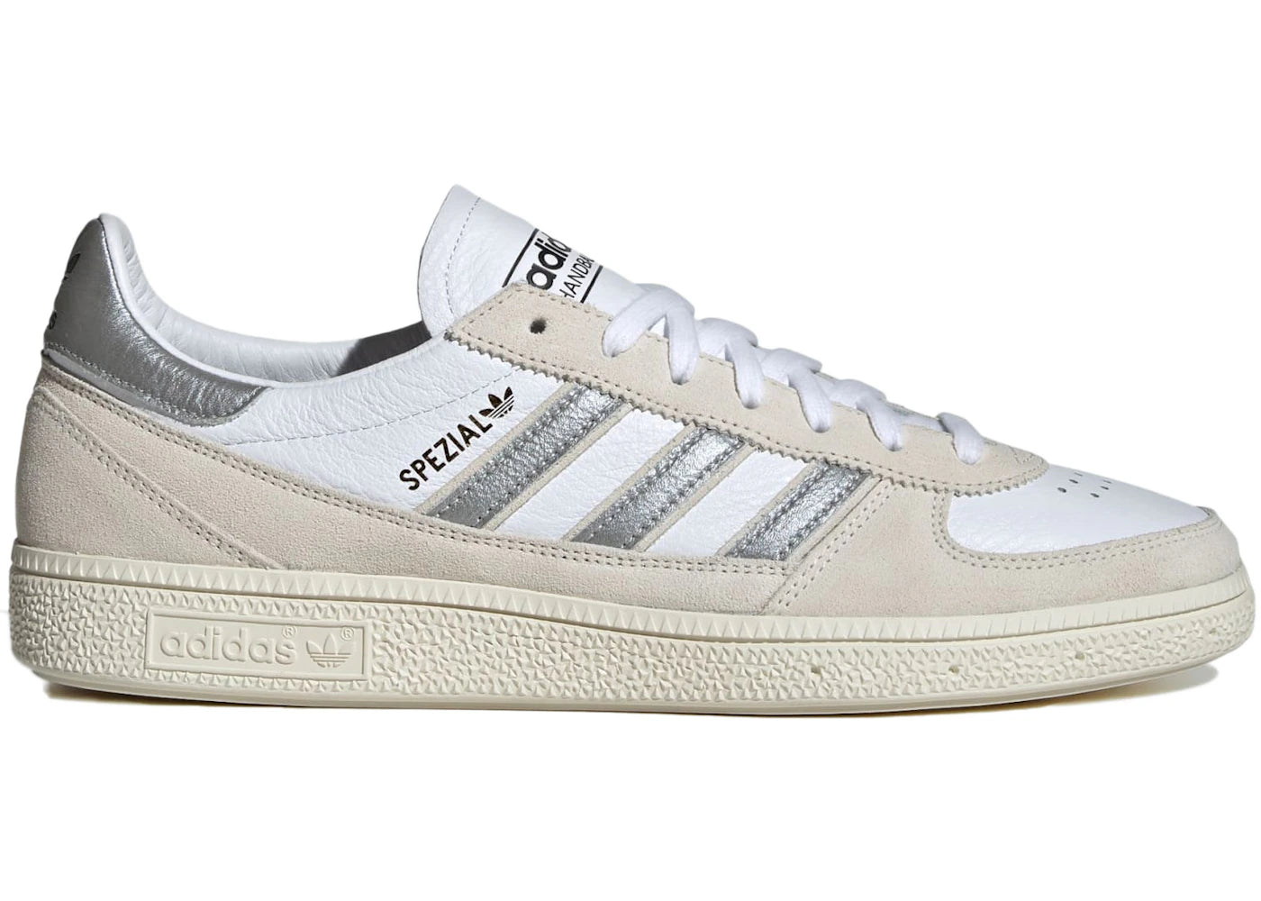 adidas Handball Spezial Cloud White Silver Metallic - vue 360