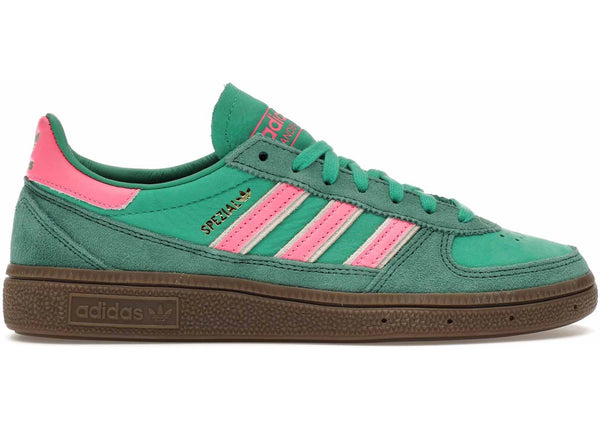 adidas Handball Spezial Weltmeister Court Green Lucid Pink sneakers - authentic adidas shoes