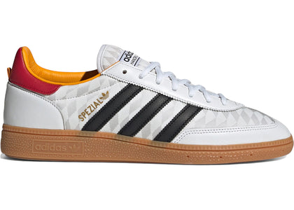 adidas Handball Spezial White Black Bold Red - authentic adidas sneakers