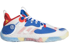 adidas Harden Vol. 5 Futurenatural Cloud White Royal Blue Vivid Red - vue 360