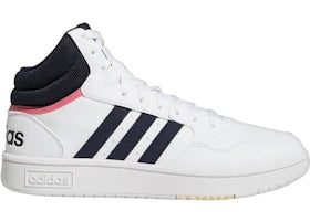 adidas Hoops 3.0 Mid Classic Cloud White Legend Ink (Women's)