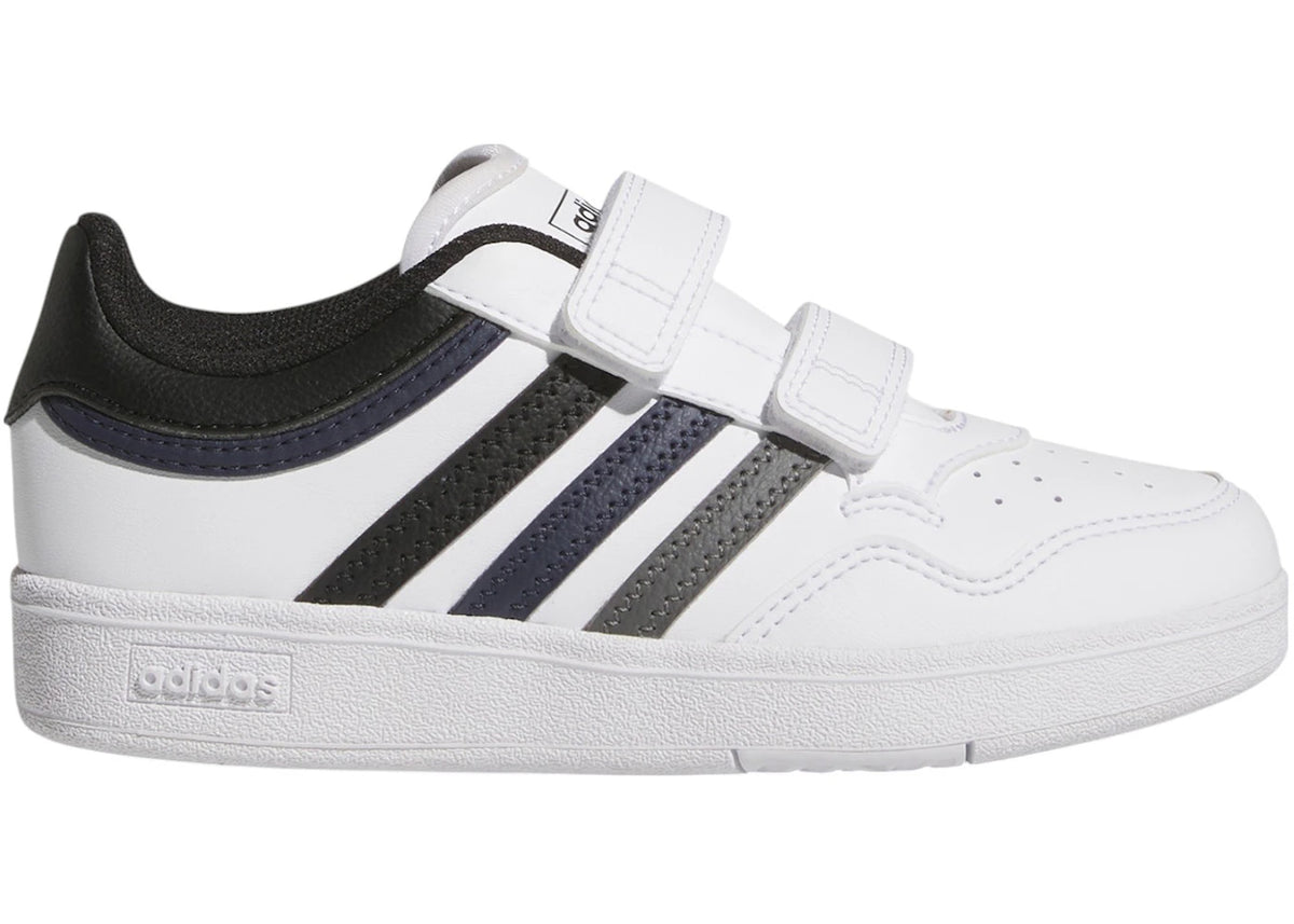 adidas Hoops 4.0 Cloud White Core Black Shadow Navy (PS) - vue secondaire A