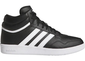 adidas Hoops 4.0 Mid Black Cloud White - authentic adidas sneakers
