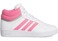 adidas Hoops 4.0 Mid Cloud White Pink Fusion Grey Two (GS)