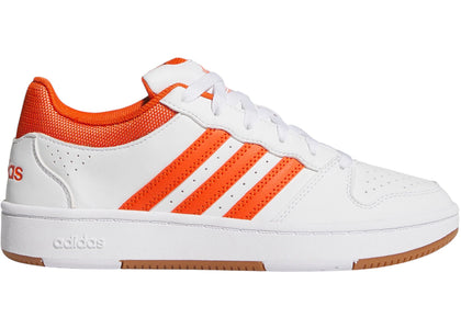 adidas Hoops Classic White Collegiate Orange Amber Gum (Women's) - authentic adidas sneakers