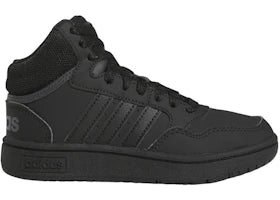 adidas Hoops Core Black Grey (GS) - vue 360