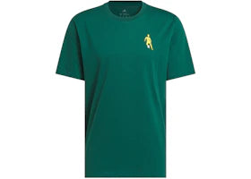 adidas Hoops For All Graphic Tee Collegiate Green