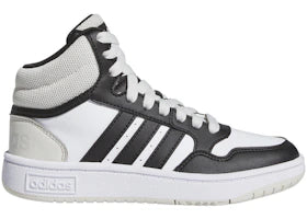 adidas Hoops Mid Orbit Grey Core Black Cloud White (GS)