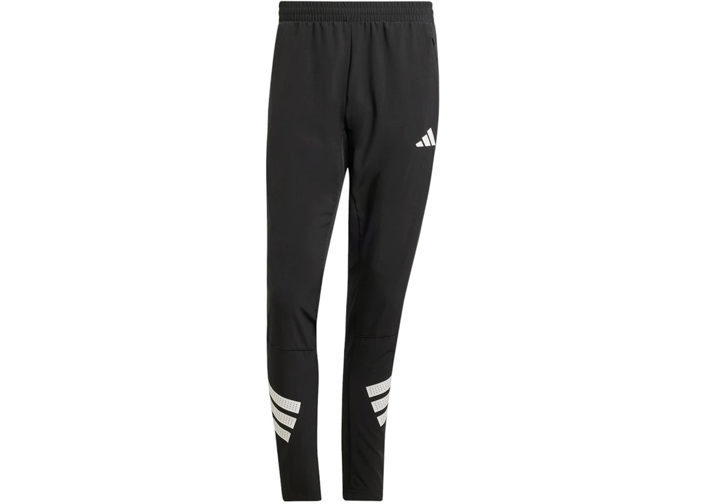 adidas Icon 3-Stripes Woven Pant Black/White - vue secondaire A