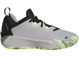 adidas Initiation Grey Two Core Black Lucid Lemon - authentic adidas sneakers