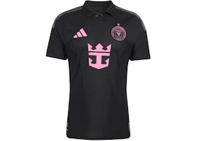 adidas Inter CF 26/27 Away Authentic Jersey Black/Bliss Pink - vue 360
