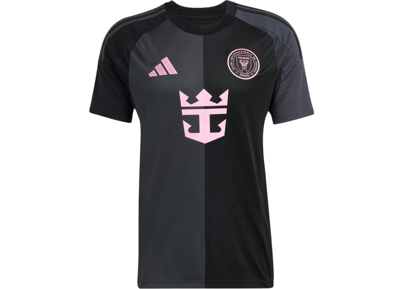 adidas Inter Miami CF 25/26 Messi Away Jersey Black - vue 360