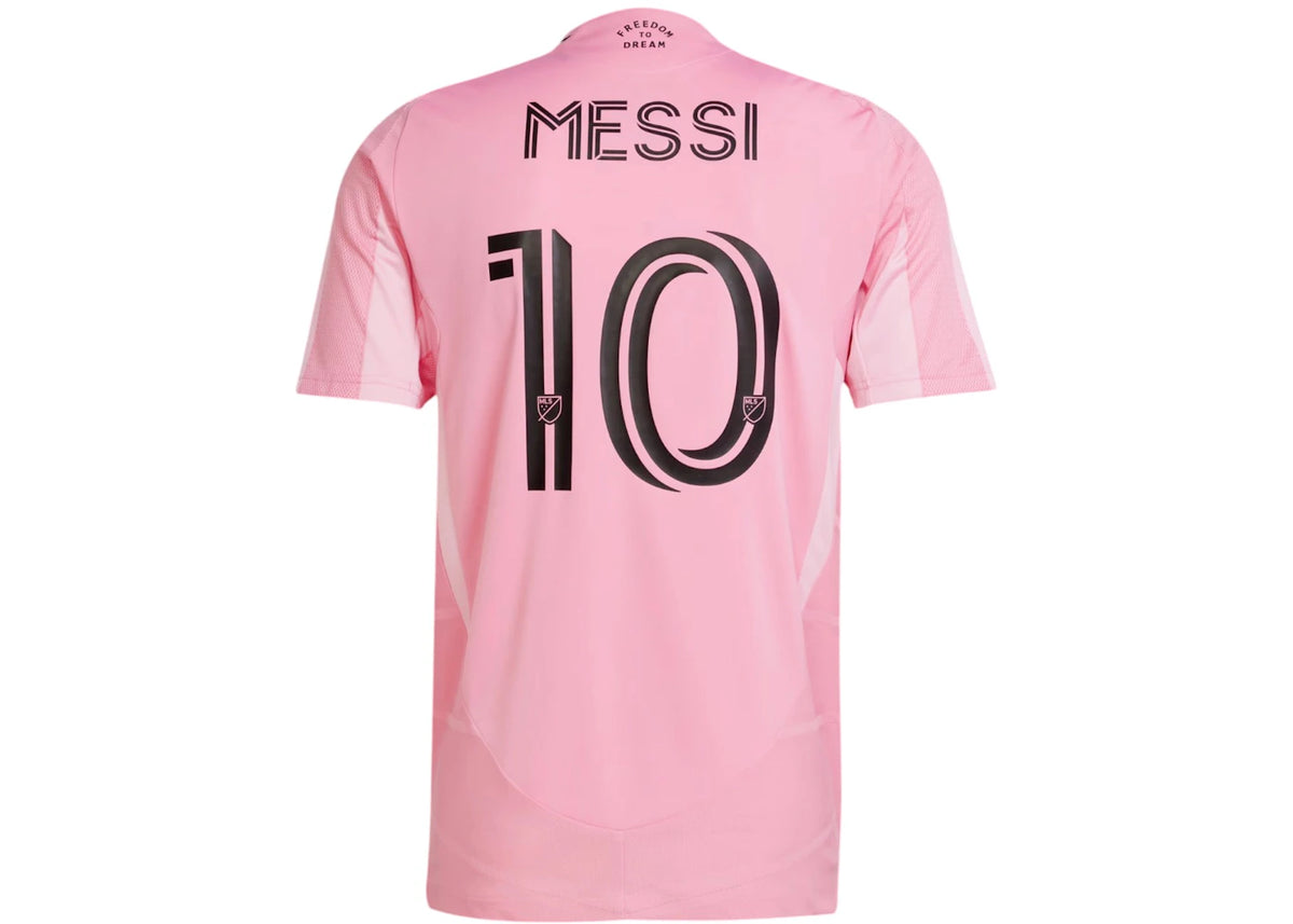 adidas Inter Miami CF 25/26 Messi Home Authentic Jersey Easy Pink - vue secondaire B