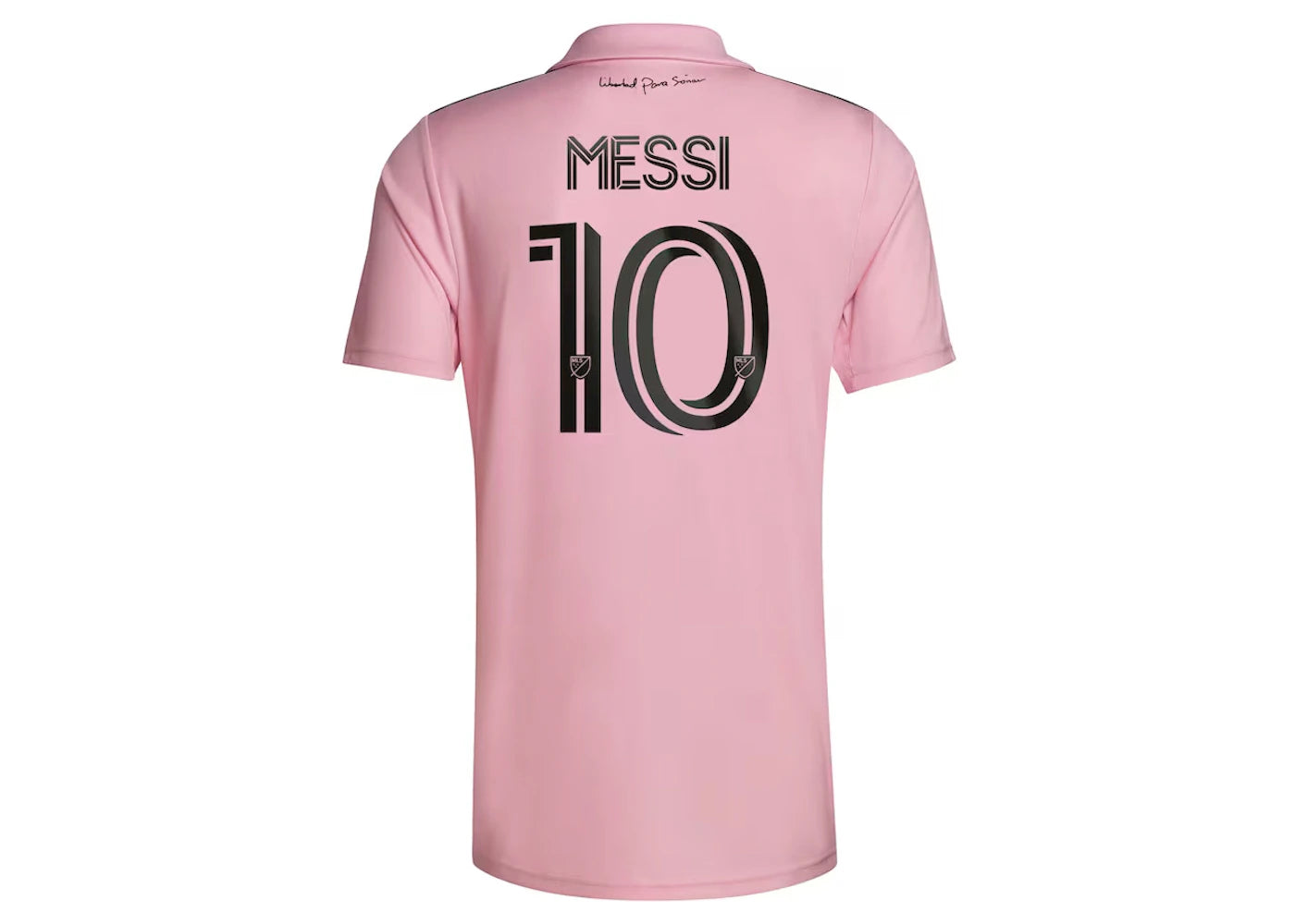 adidas Inter Miami CF Lionel Messi 22/23 Replica Home Jersey True Pink/Black - vue secondaire B