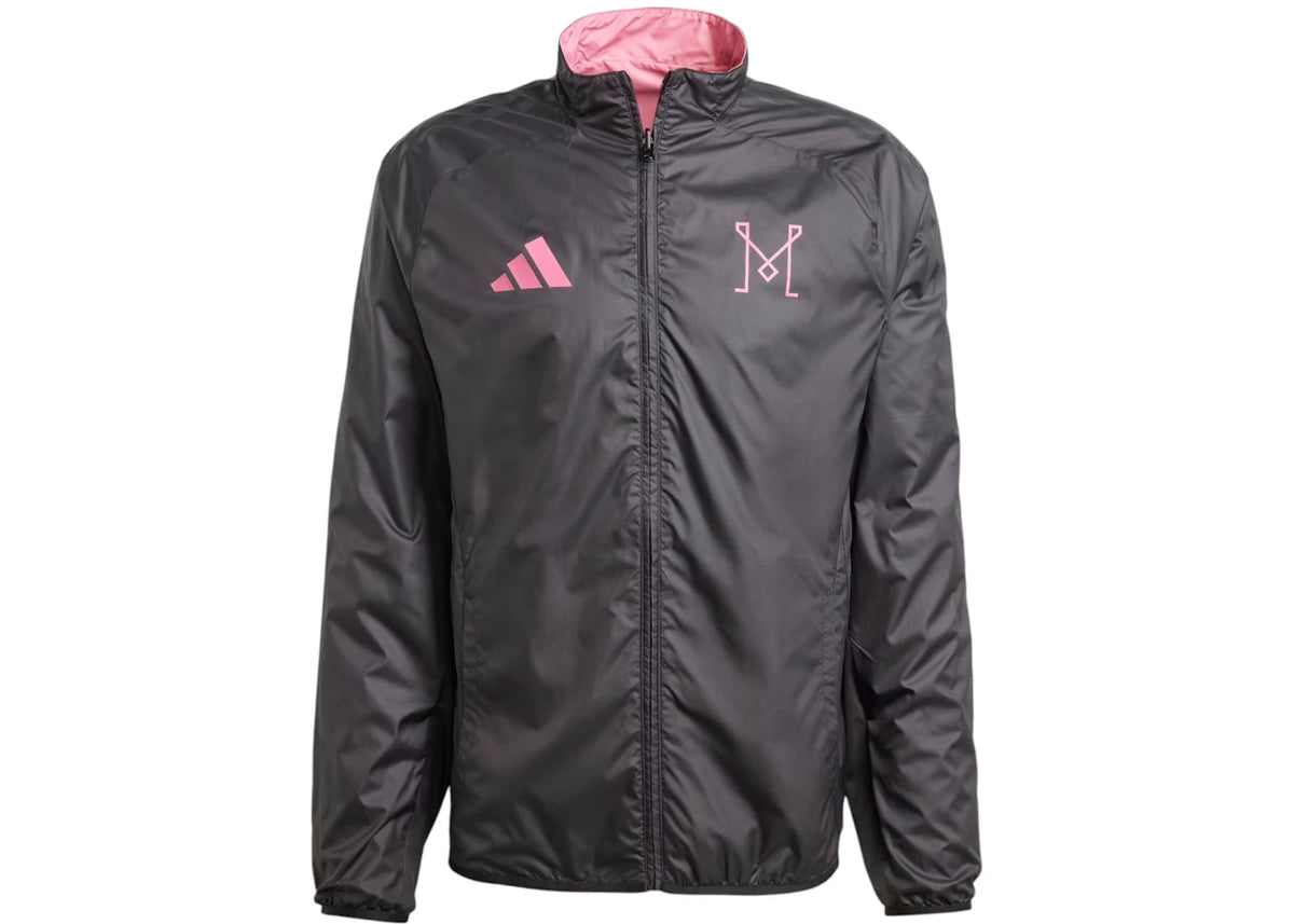 adidas Inter Miami CF Reversible Anthem Jacket Easy Pink - vue secondaire B