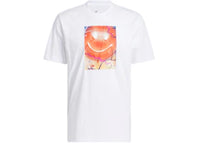 adidas Is Happiness Graphic Tee White