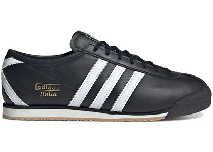 adidas Italia 70s Black White Gum - authentic adidas sneakers