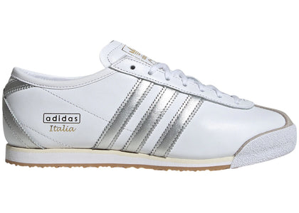 adidas Italia 70s Cloud White Silver Metallic Cream White (Women's) - authentic adidas sneakers