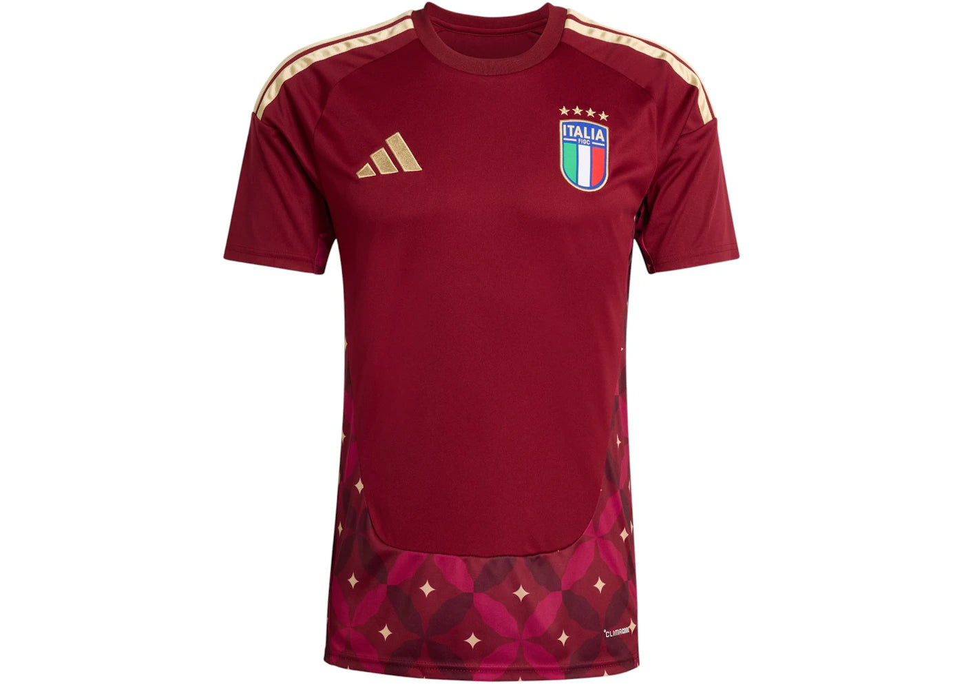 adidas Italy 2026 Home Goalkeeper Jersey Team Coll Burgundy - vue secondaire A