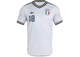 adidas Italy 26 Away Authentic Barella Jersey Aeroblue - authentic adidas apparel