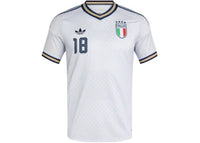 adidas Italy 26 Away Barella Jersey Aeroblue