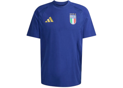 adidas Italy Tiro Travel Tee Victory Blue - product view 2