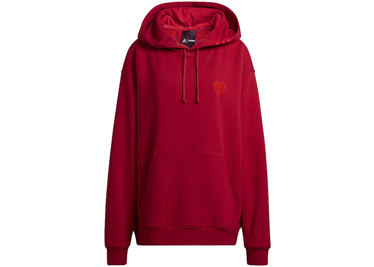 adidas Ivy Park 3-Stripes Hoodie (All Gender) Power Red - vue secondaire A