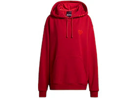 adidas Ivy Park 3-Stripes Hoodie (All Gender) Power Red