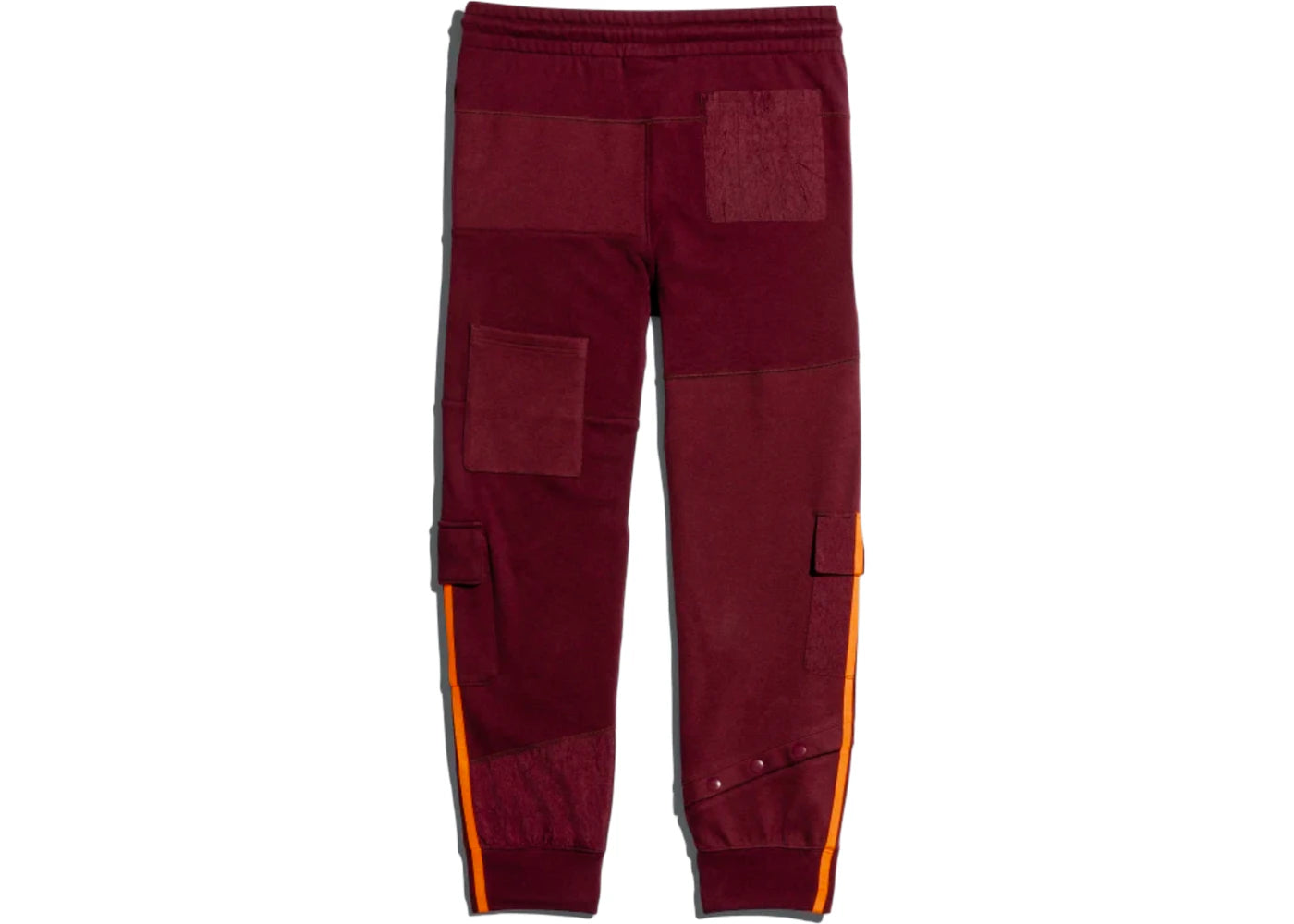 adidas Ivy Park Cargo Sweatpants Maroon/Solar Orange - vue secondaire B