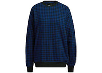 adidas Ivy Park Halls of Ivy Allover Print Crewneck Sweatshirt (All Gender) Dark Blue