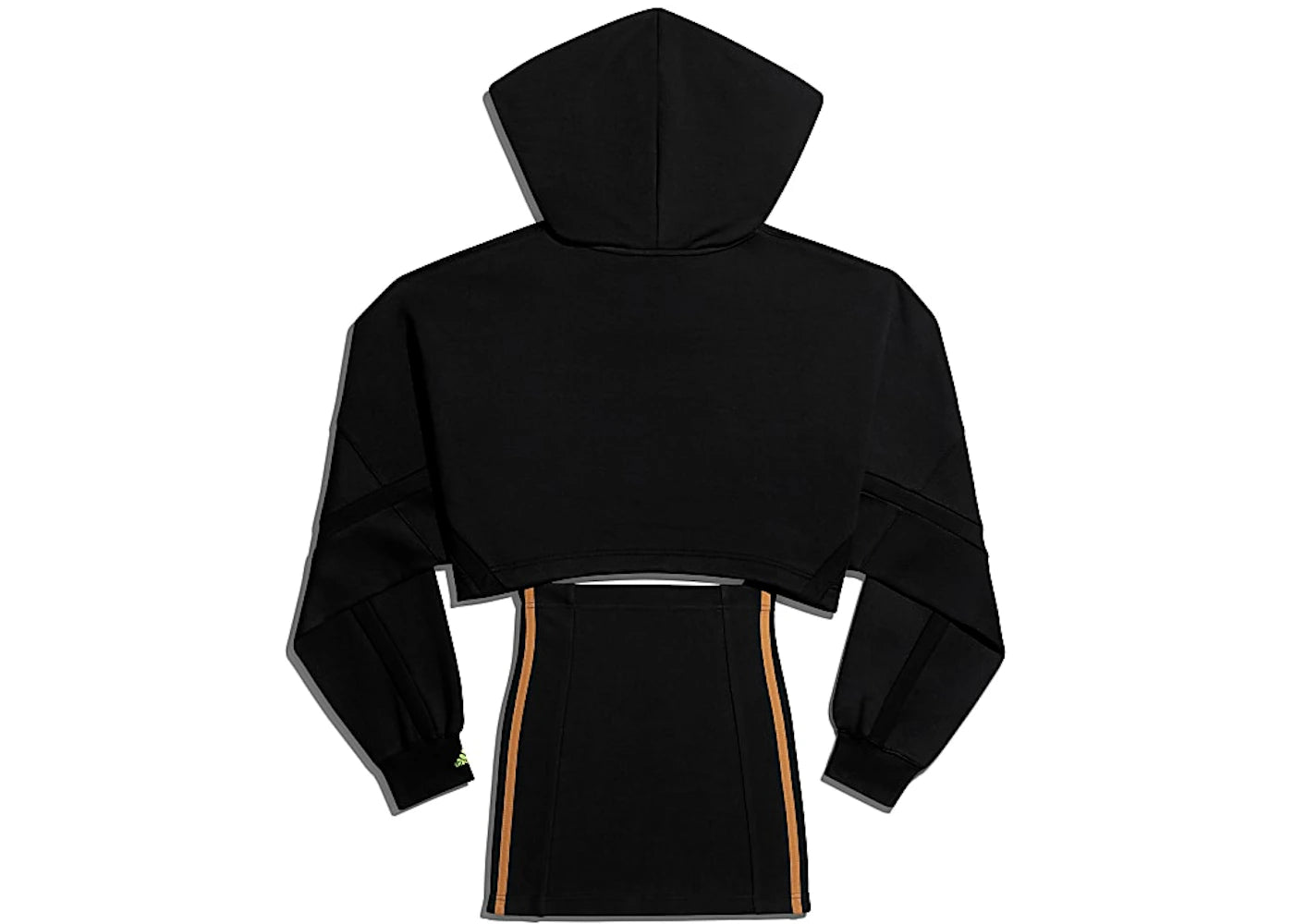 adidas Ivy Park Hooded Cutout Dress Black - vue secondaire B