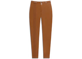adidas Ivy Park Latex Pants Wild Brown
