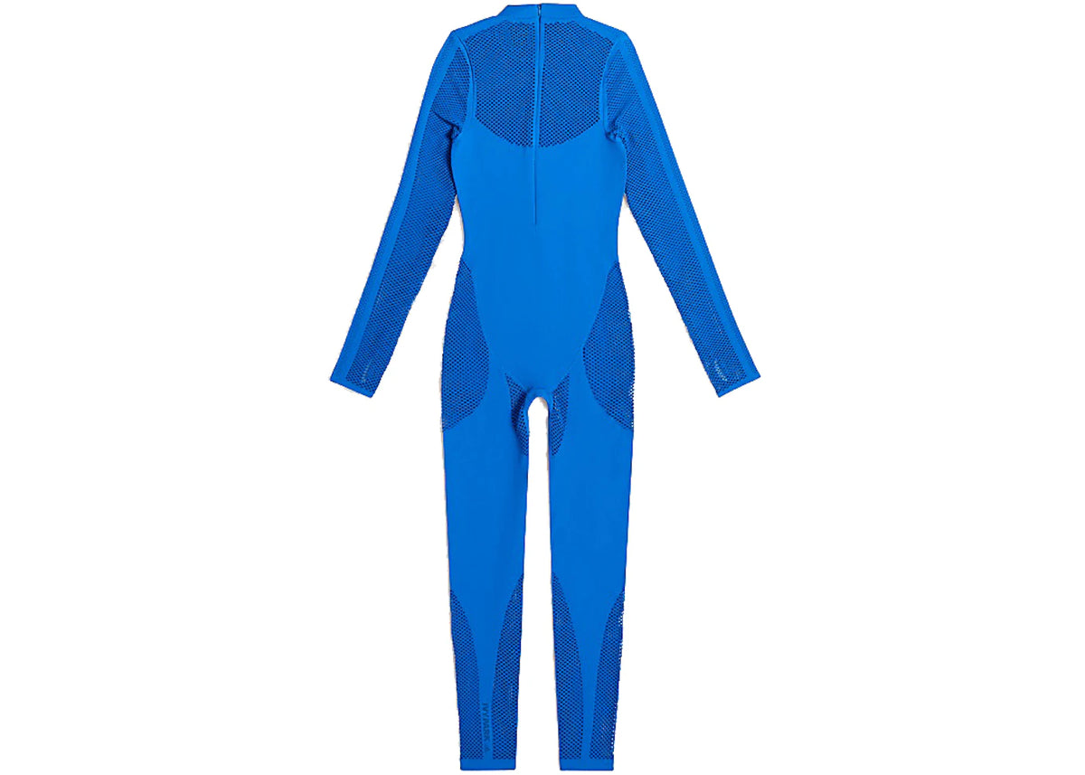 adidas Ivy Park Mesh Catsuit Glory Blue - vue secondaire B