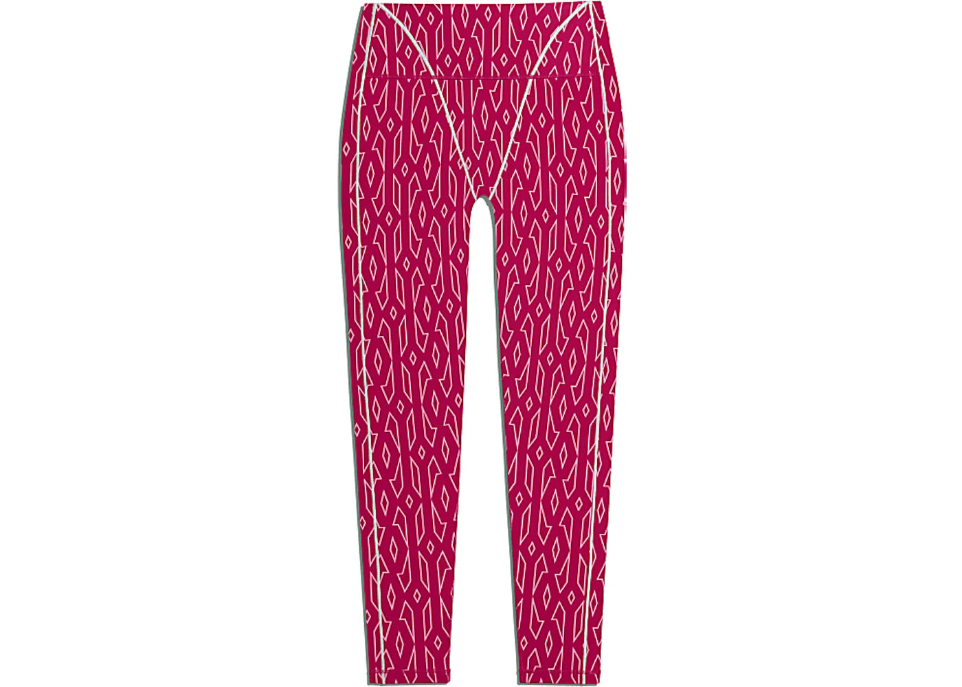 adidas Ivy Park Monogram Tights Bold Pink - vue secondaire A