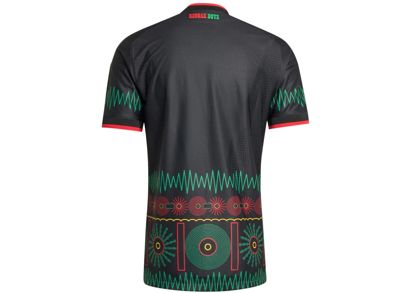 adidas Jamaica 2026 Bob Marley Away Authentic Jersey Black - vue secondaire B