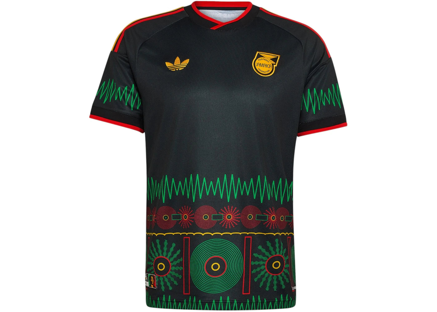 adidas Jamaica 2026 Bob Marley Away KD0957 Jersey Black - vue secondaire A