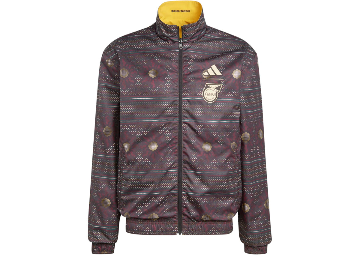 adidas x Wales Bonner Jamaica Anthem Reversible Jacket Bold Gold/Black - vue secondaire A