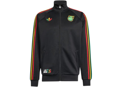 adidas Jamaica Bob Marley Track Top Black - authentic adidas product