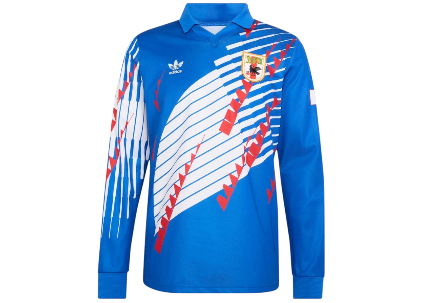 adidas Japan 1993 Bringback LS Jersey Blue/White - vue secondaire A