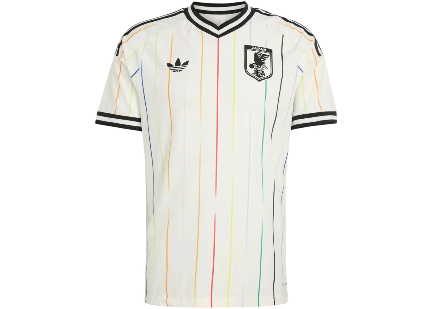 adidas Japan 26 Away Authentic Jersey Off White/Black - vue 360