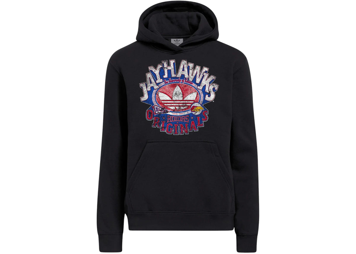 adidas Jayhawks Hoodie Kansas Black Multi - vue secondaire A