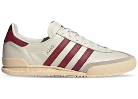 adidas Jeans Chalk White Collegiate Burgundy