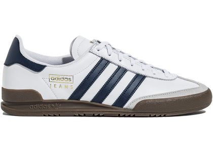 adidas Jeans White Collegiate Navy Gum - sneakers view 2