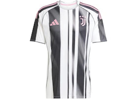 adidas Juventus 25/26 Home Jersey White Black - authentic adidas apparel