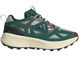 adidas Kantai Trail Putty Grey Core Black Collegiate Green - vue 360